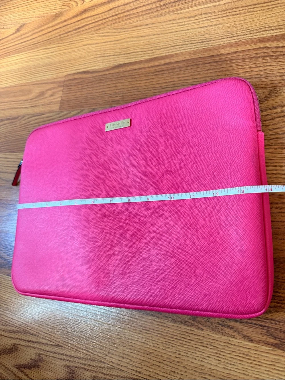 Kate Spade New York Bright Pink Laptop Sleeve Zip